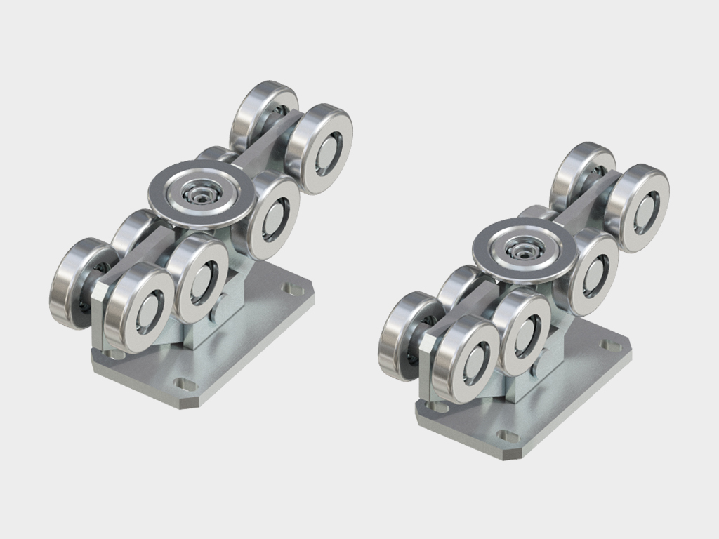 Rulonli qo‘llab-quvvatlovchilar — 2 dona.